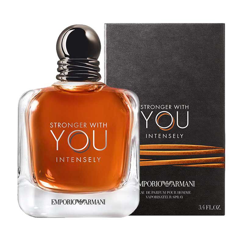 Giorgio Armani Stronger With You Intensely advertisment.