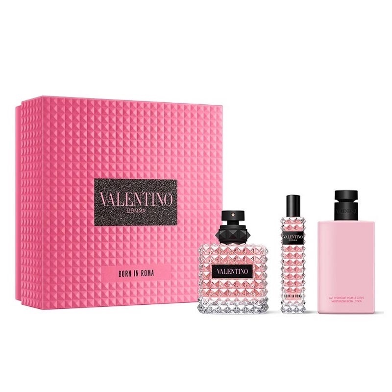 Valentino Donna Born in Roma 3Pc Gift Set