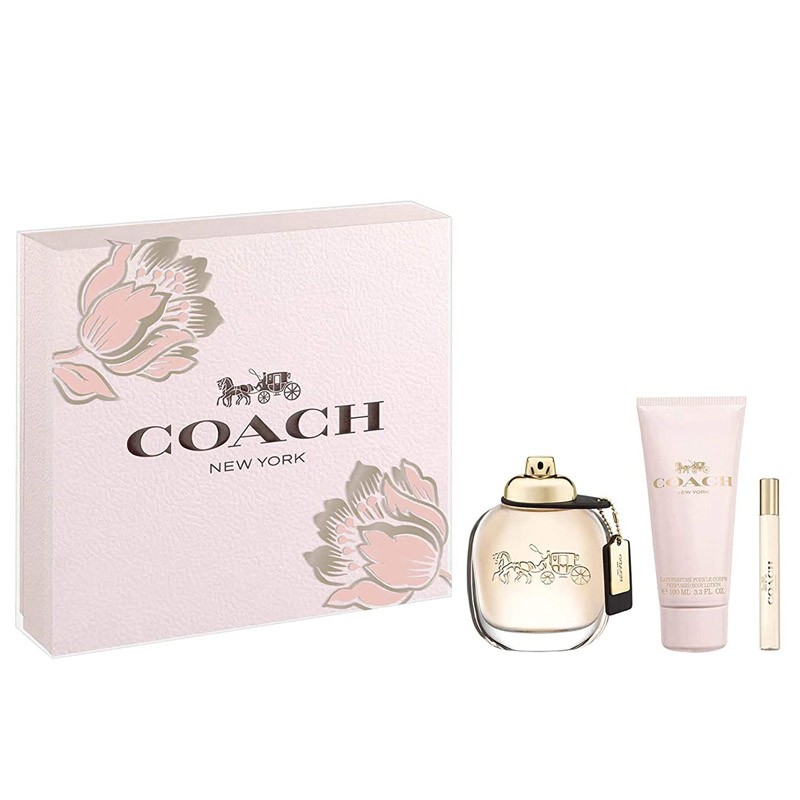 Coach New York 3Pc Gift Set