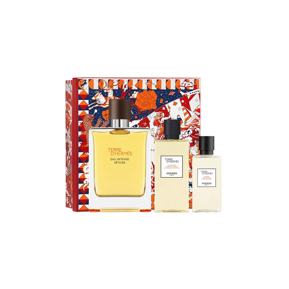 Hermes Terre D'Hermes Eau Intense Vetiver 3Pc Set