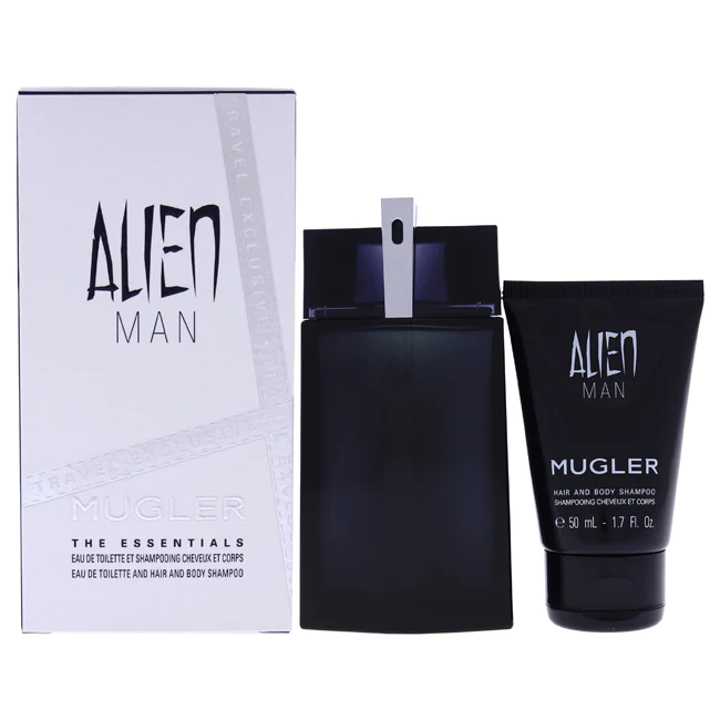 Mugler Alien Man EDT 100mL + Body Shampoo 50mL