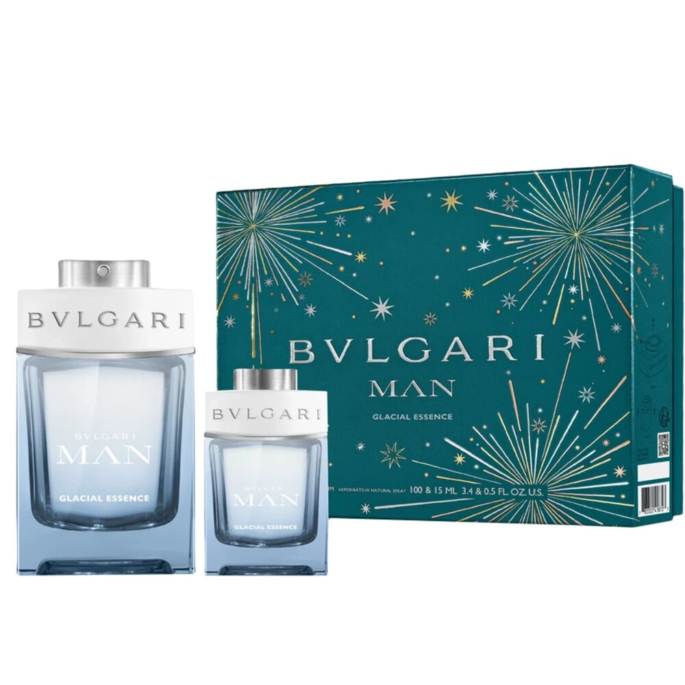Bvlgari Man Glacial Essence EDP 100mL + EDP 15mL