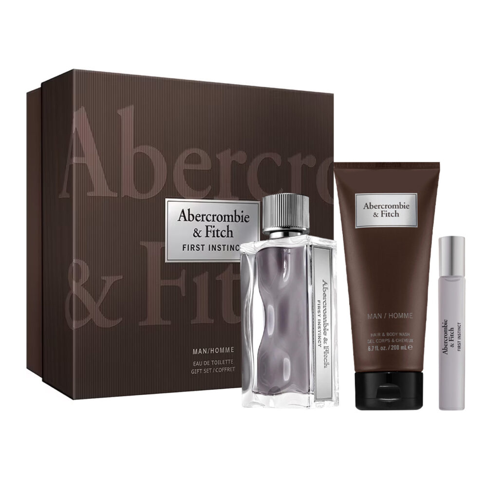 Abercrombie and Fitch First Instinct Men 3pc Set