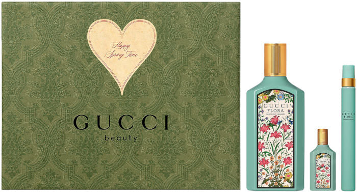 Gucci Flora Gorgeous Jasmine EDP 100mL+EDP10mL+EDP5mL