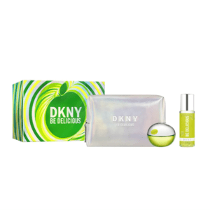 DKNY Be Delicious EDP 100mL + Body Mist 125mL + Pouch